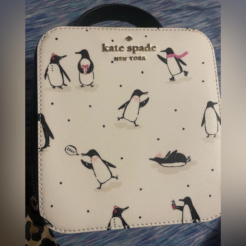Kate spade penguin purse